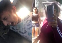 Sí roba, pero no le hace daño a nadie: atrapan a un ladrón y su familia lo defiende